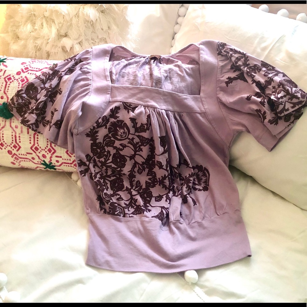 Language Floral Top